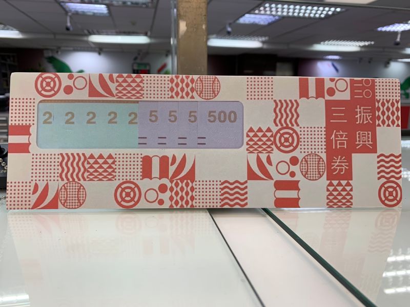 ▲紙本三倍券將可購買台車票、便當及實體店鋪商品,但購買的車票不得找零或退票。(圖/中華郵政)