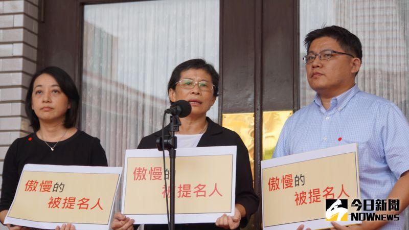 ▲時代力量對NCC現任的兩位委員以及主秘投下反對票。(圖/記者呂炯昌攝.2020.07.10)