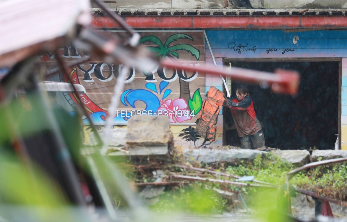 ▲日本連日豪雨災情慘重。（圖／美聯社／達志影像）