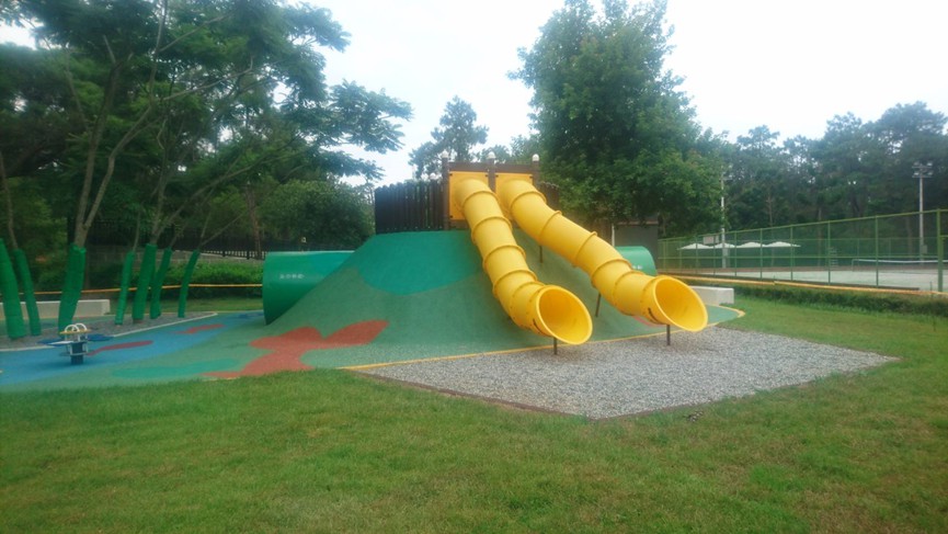 ▲金門國家公園新設置「中山林兒童遊憩設施」即將於明天正式對外開放。(圖/金門國家公園提供)