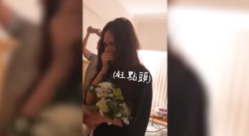 ▲楊丞琳被李榮浩求婚影片曝光。(圖/楊丞琳官方Vlog)