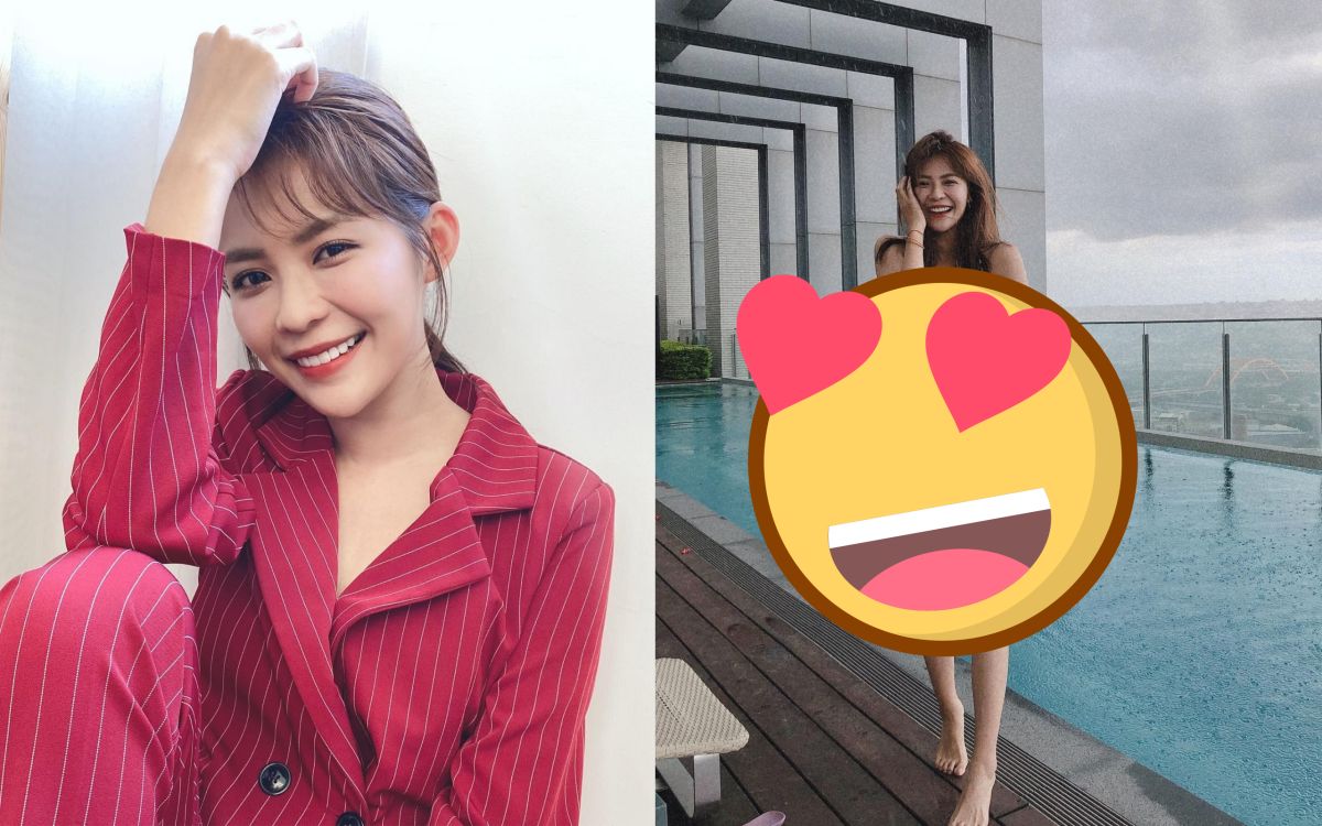 ▲林萱瑜辣曬泳裝照。（圖／林萱瑜臉書） 