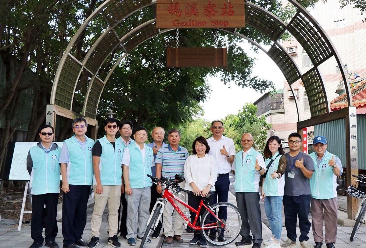 ▲市觀光自行車道系統工程獲內政部營建署補助，核定總經費計1.4億元，預計今年底完工。〔圖／嘉市府提供2020.07.11〕