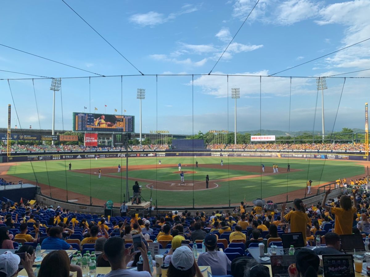 ▲中職兄弟富邦之戰。（圖／吳政紘攝）