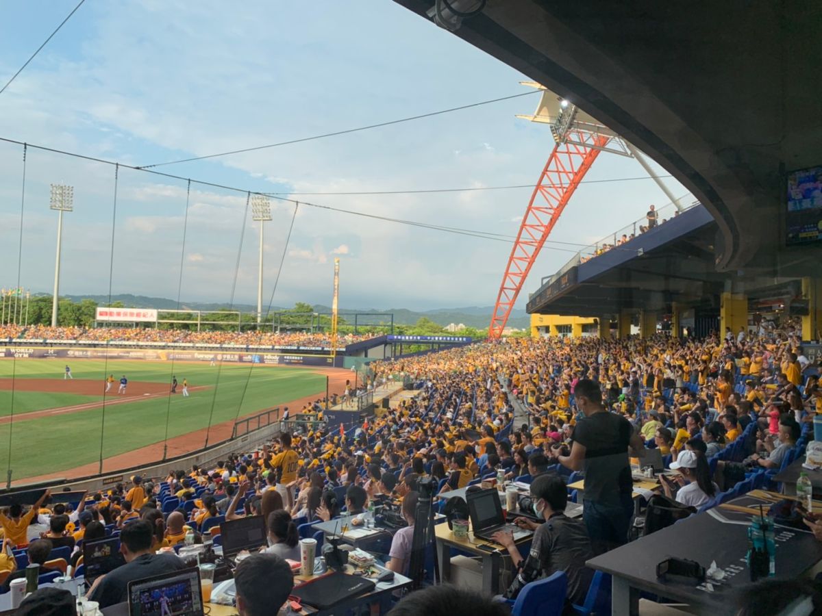 ▲中職兄弟富邦之戰。（圖／吳政紘攝）