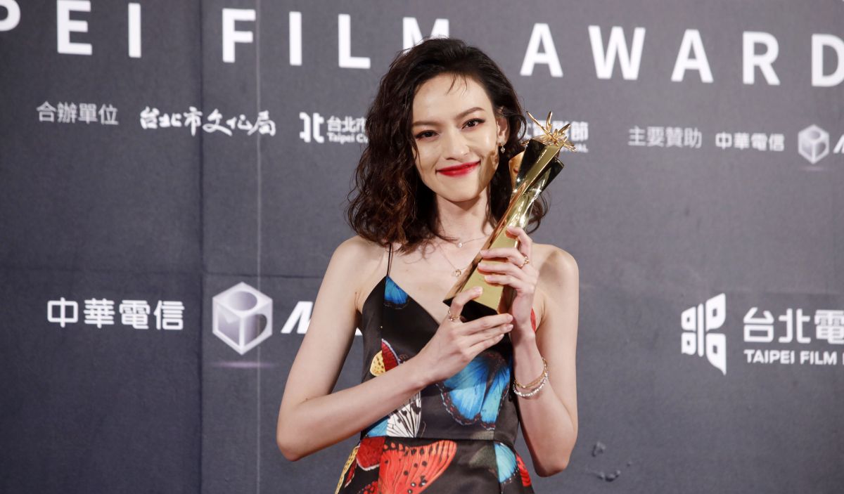 ▲姚以緹奪「最佳女配角獎」。（圖／記者林調遜攝）