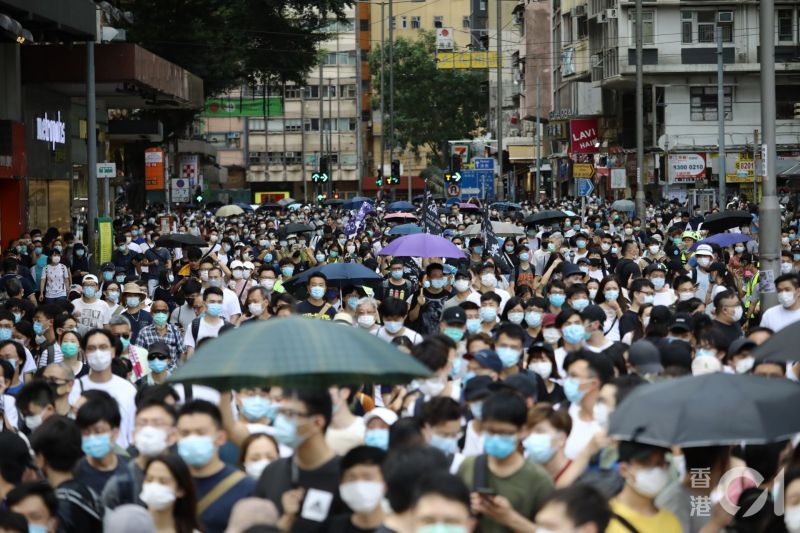 ▲香港近日爆發第三波疫情。（圖／翻攝自《香港 01 》）