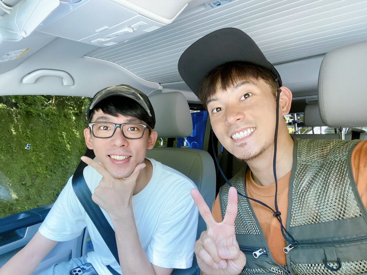 ▲阿滴（左）是宥勝YouTube頻道的首位嘉賓。（圖／喜鵲娛樂）