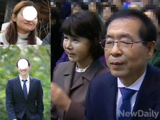 ▲朴元淳市長的兒女因兵役、大學轉系引起爭議。（圖／翻攝自推特）