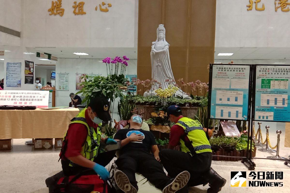 ▲無線12導程心電圖儀捐贈。（圖／記者洪佳伶攝,2020.07.13）