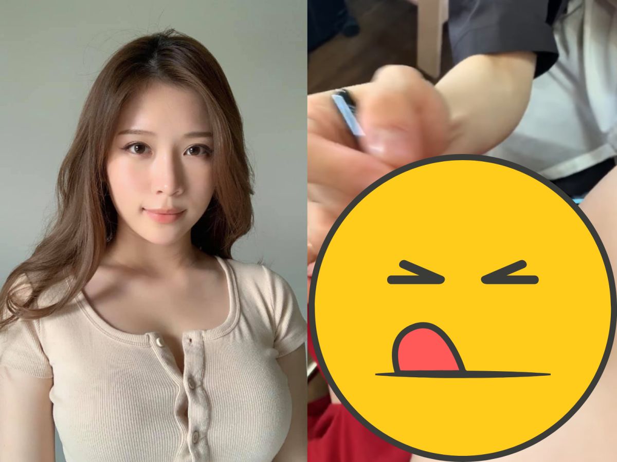 ▲雞排妹曬出上帝視角。（圖／雞排妹臉書）