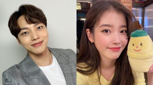 ▲呂珍九（左）、IU（右）曾一起演出《德魯納酒店》。（圖／呂珍九、IU IG）