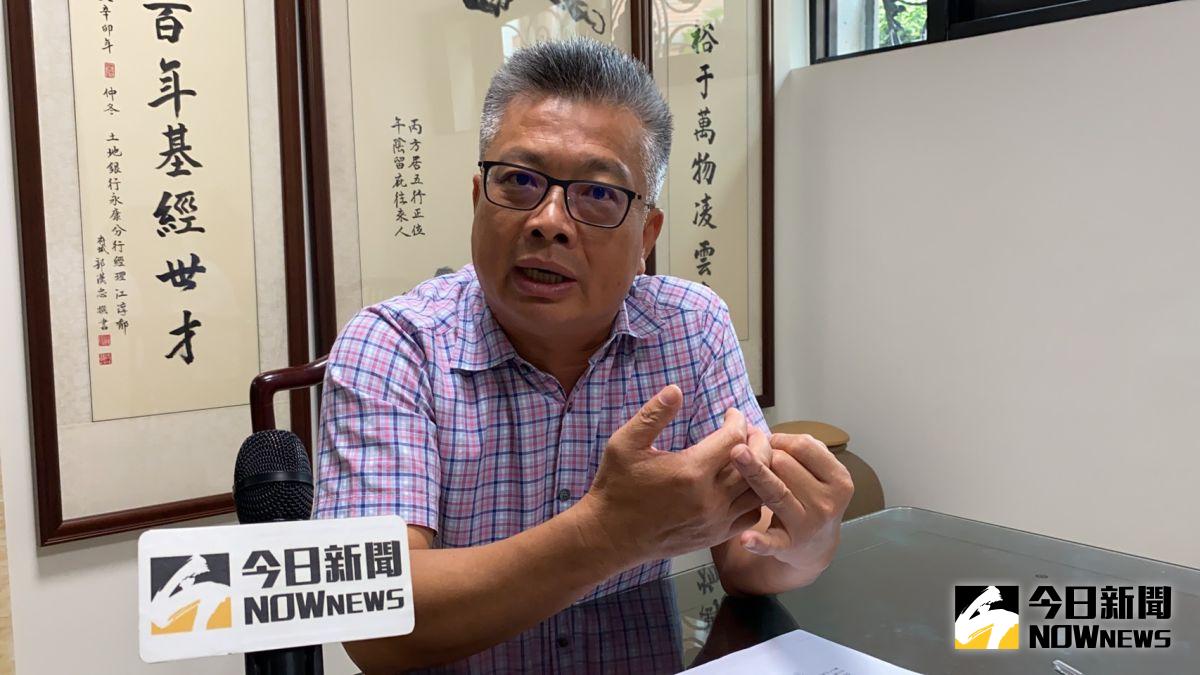 ▲宇成建築董事長林裕盛表示，能為台南市貢獻一份心力，「不僅榮幸，也非常有意義」。（圖／記者陳聖璋攝，2020.07.14）