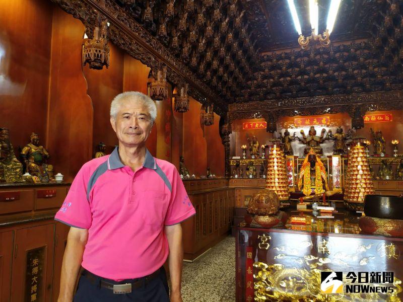 ▲無底廟鎮南宮榮譽主委唐文煌說,未婚青年聯誼活動在8月23日舉行、報名至8月15日止,有意願參加的未婚青年朋友要把握機會。(圖/記者葉靜美攝)