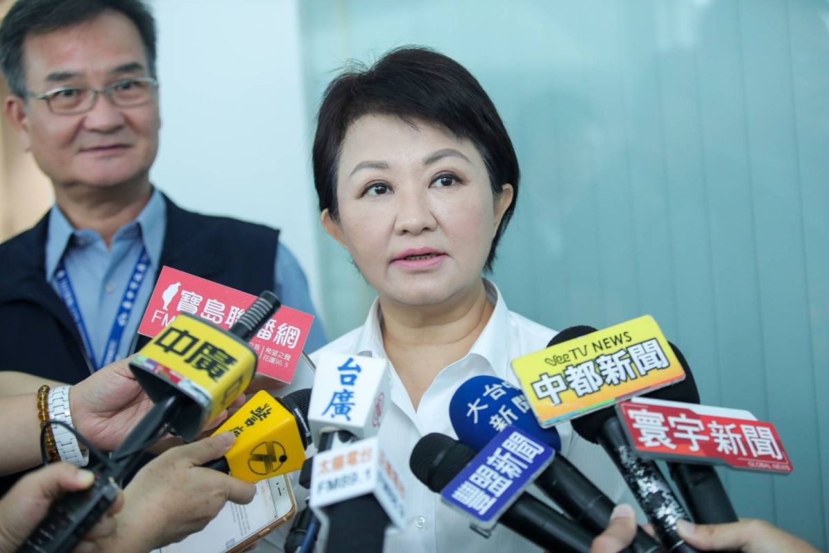 ▲台中市長盧秀燕因髖關節舊疾開刀治療請假。(圖／資料照片)