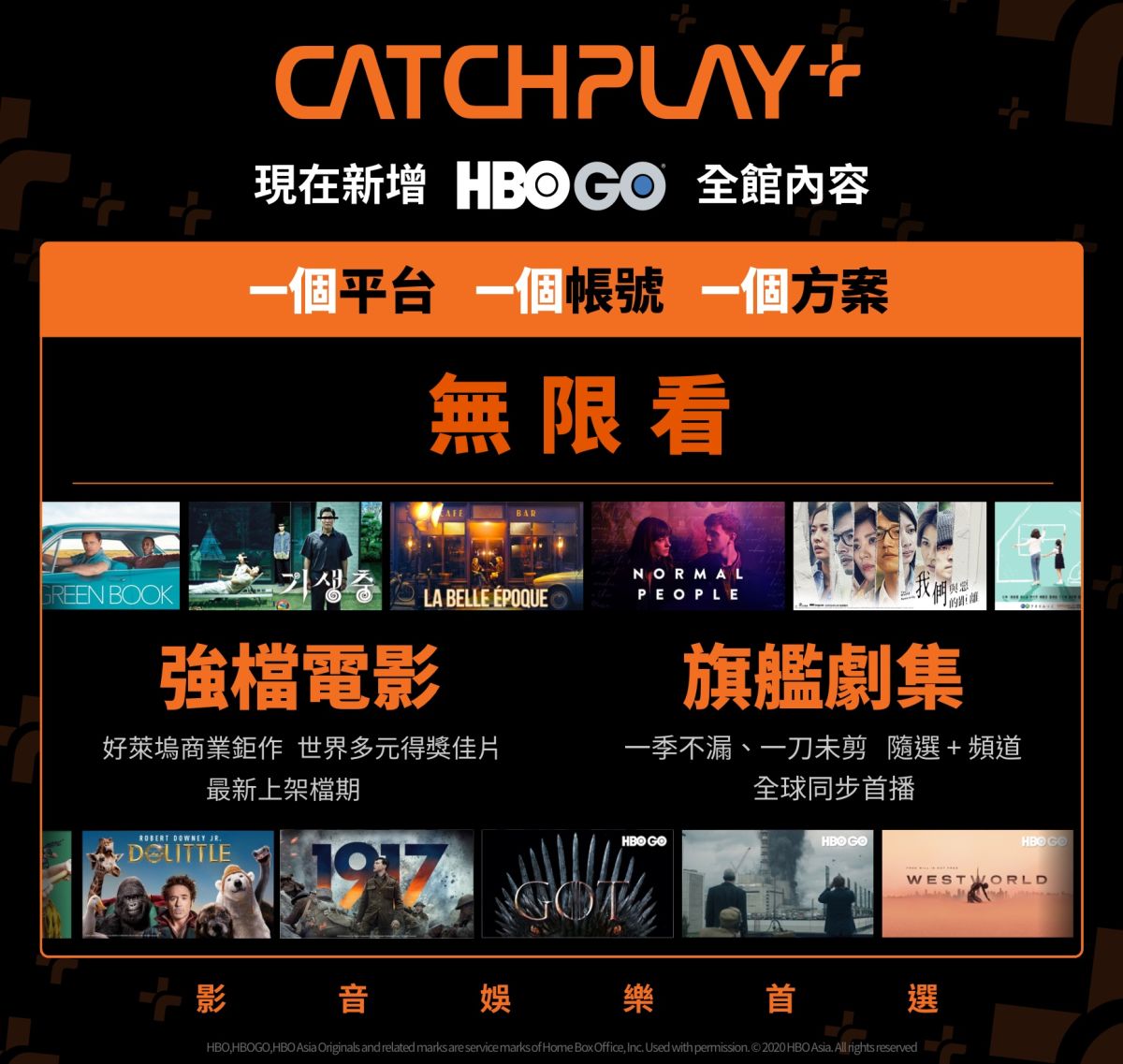 強強合作 Catchplay 加hbo Go 二大影音平台一起看到飽 娛樂 Nownews今日新聞