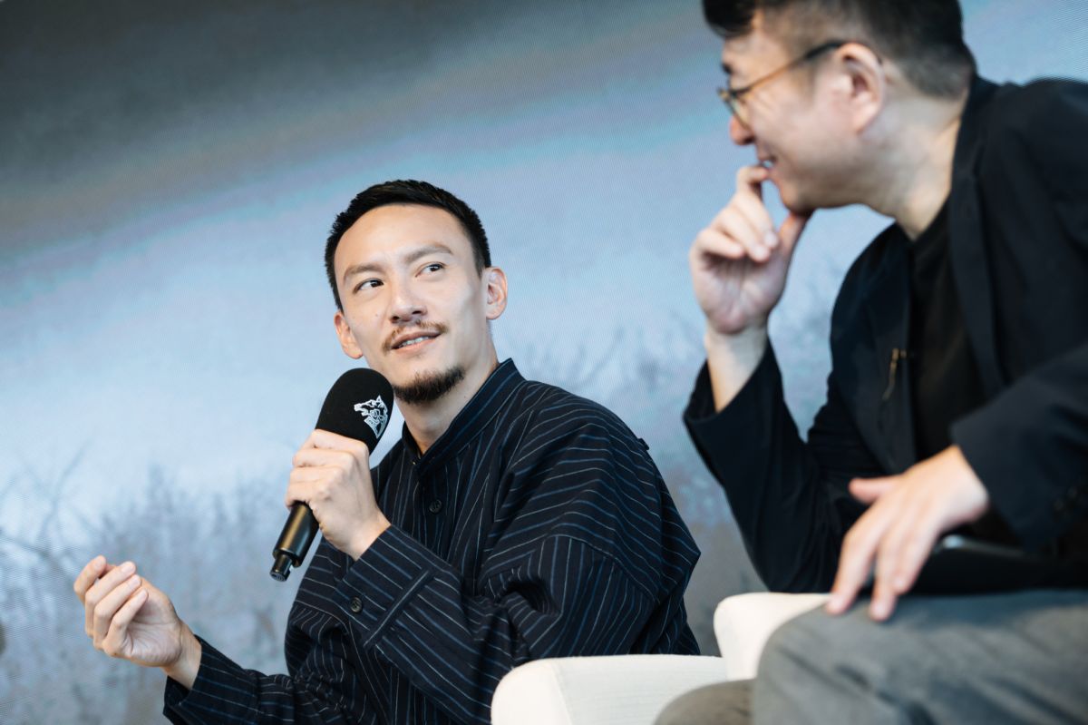 ▲張震（左）是2020金馬電影大師課論壇的講師之一。（圖／金馬執委會）