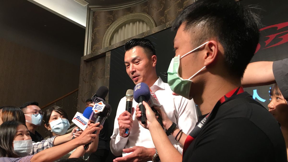 ▲第18屆SBL新人選秀會，璞園代表陳信安。（圖／鍾東穎攝 ,2020.07.15）