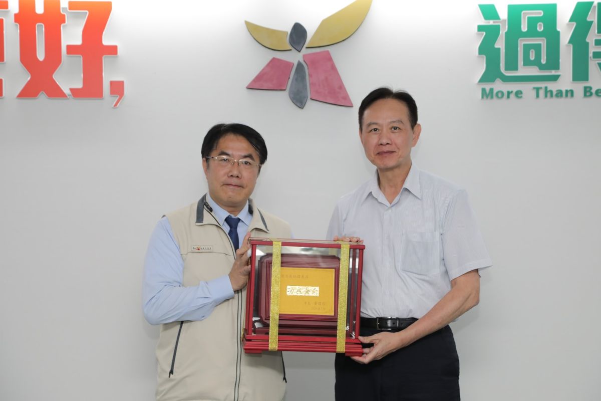 ▲對周幼偉遭拔官，黃偉哲特別表示敬重與不捨。（圖／台南市政府提供）