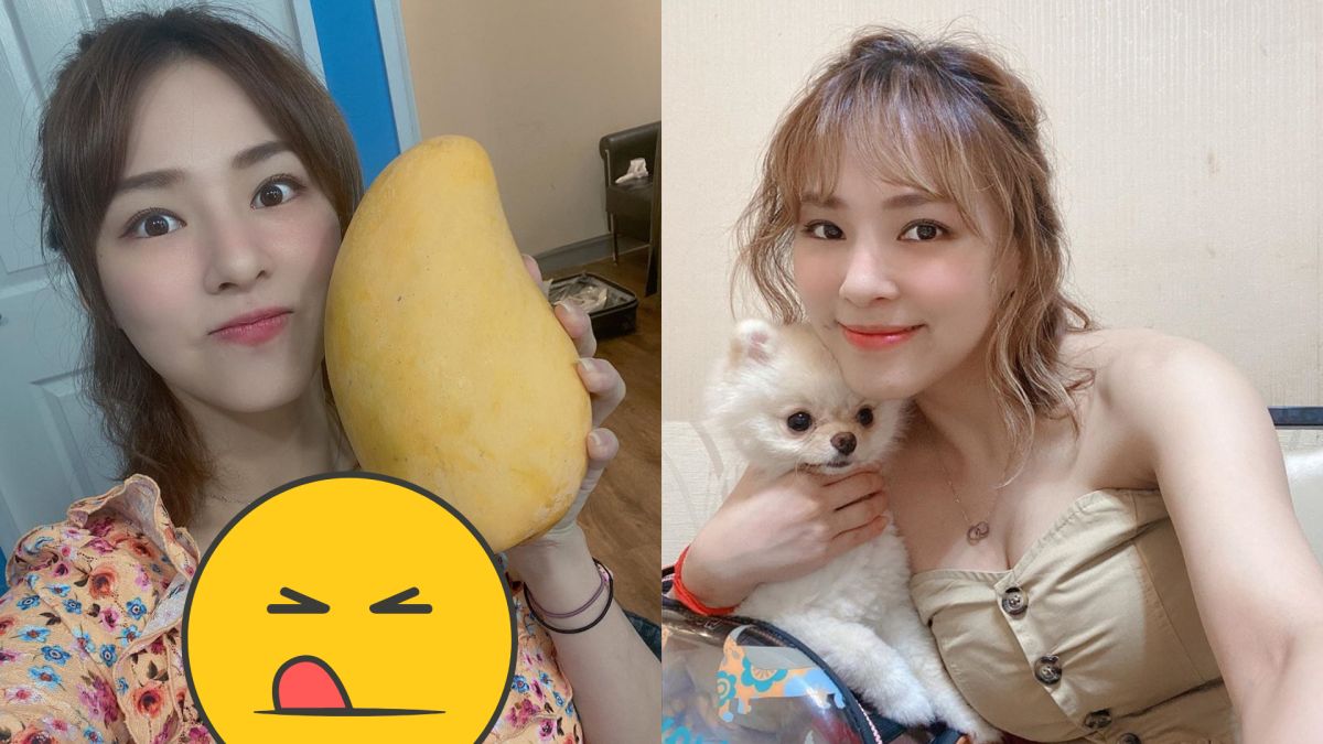 ▲熊熊曬出與芒果合照，網友紛紛歪樓。（圖／熊熊IG） 