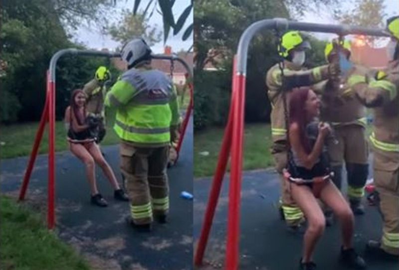 14歲妹拍抖音鬧「尷尬意外」！3消防員出動解圍媽狂笑
