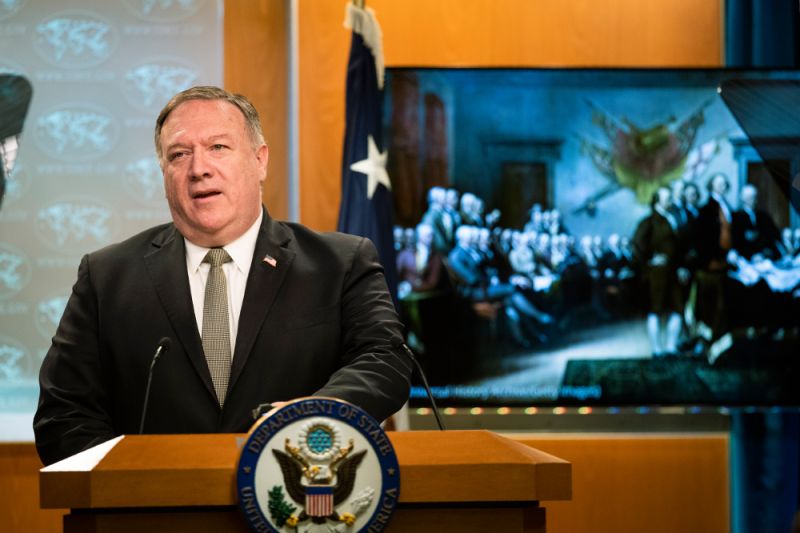 ▲美國國務卿蓬佩奧。（ Mike Pompeo ）（圖／美聯社／達志影像）