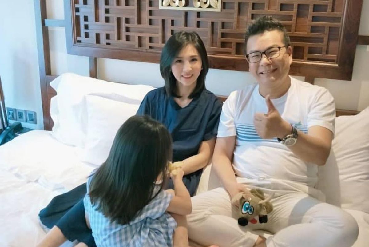 ▲沈玉琳和老婆結婚10年，育有5歲女兒。（圖／翻攝沈玉琳臉書）