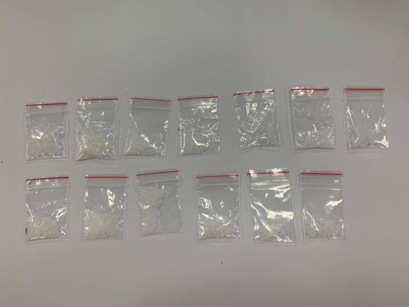 ▲查獲之第三級毒品K他命。(圖/嘉義市警一分局提供)