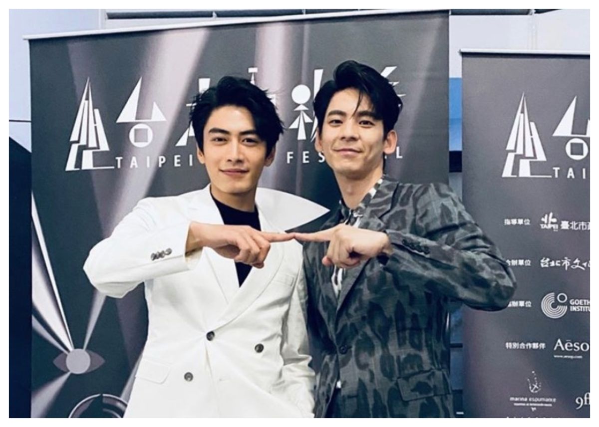 ▲宋柏緯（左）、林柏宏碰面不尷尬。（圖／林柏宏IG）