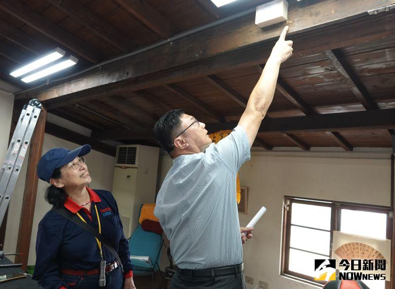 ▲為保存鹿港古蹟與珍貴歷史建築,鹿港鎮公所係於民國97年起進行「鹿港保存區聚落建物局部修繕-白蟻防治」。(圖/記者陳雅芳攝,2020.07.16)