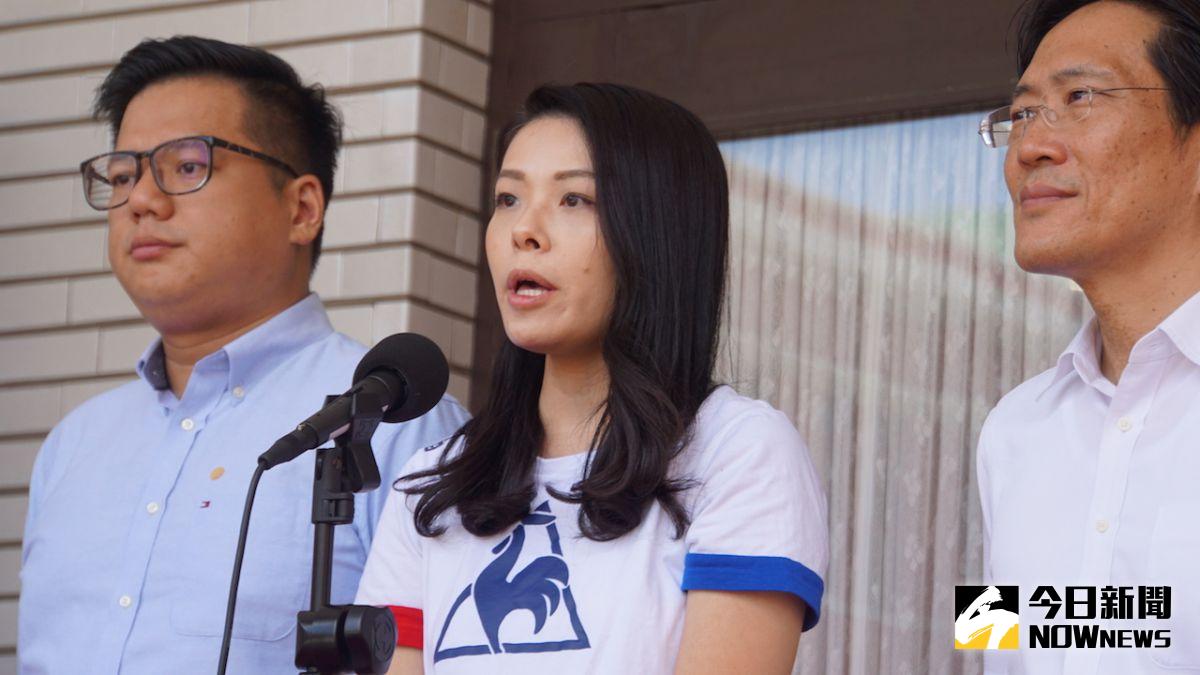 ▲台灣民眾黨以「靈魂出竅」來回應立委陳瑩不在場投票疑雲，呼籲立院應啟動調查機制。（圖／記者呂炯昌攝.2020.07.17）