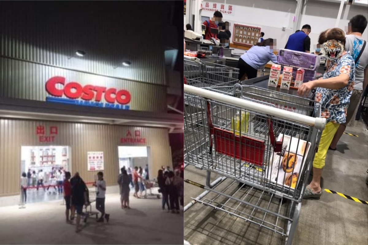 ▲一名人妻指出，自己在美式大賣場 Costco 排隊時，遇上阿嬤插隊。（圖／ NOWnews 資料照、翻攝自爆怨公社臉書）