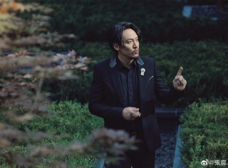 ▲張震演而優成講師。(圖/張震微博)