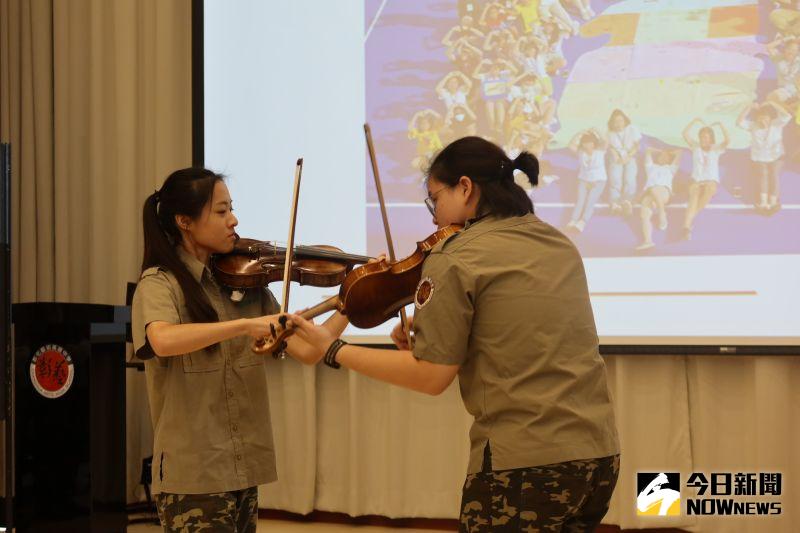 ▲彰化藝術高中小提琴演奏揭開活動序幕。（圖／記者陳雅芳攝，2020.07.17）