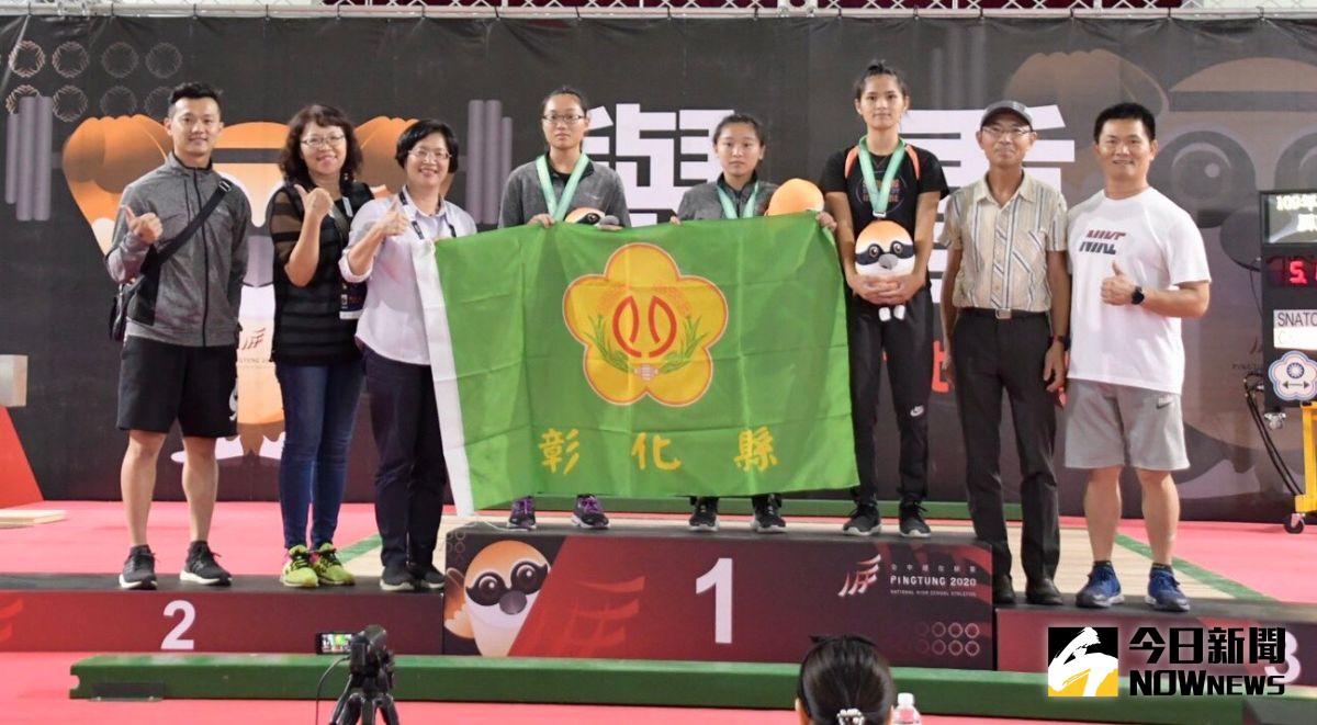 ▲109年全國中等學校運動會在屏東縣舉辦，彰化縣長王惠美專程南下到屏東縣為選手們加油打氣。（圖／記者陳雅芳翻攝，2020.07.17）