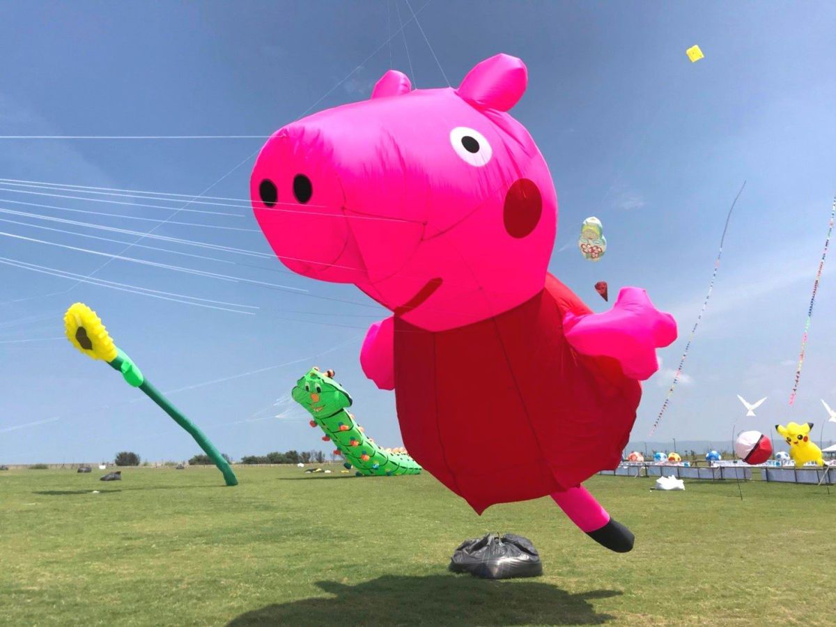 ▲明天登場的冬山「風箏嘉年華」活動將會有各式風箏爭奇鬥艷。（圖／亞洲國際風箏聯合會提供)