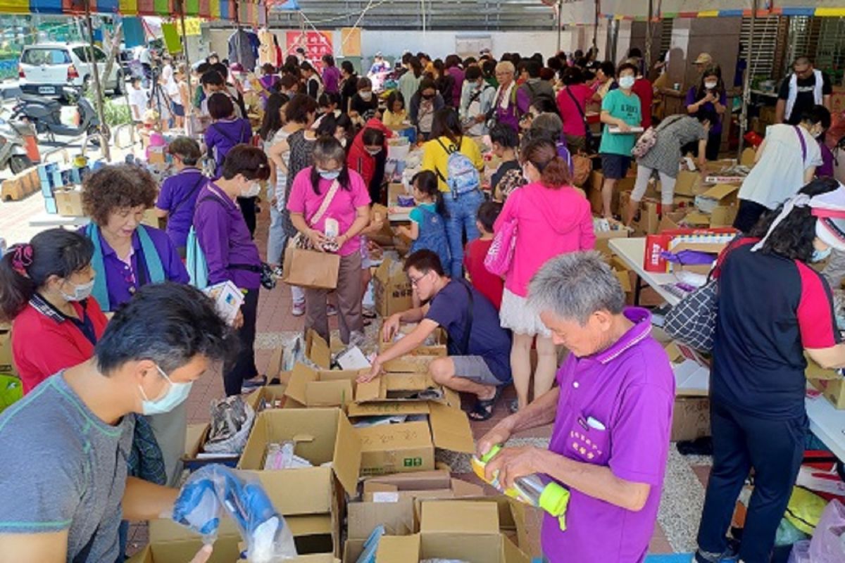 ▲雲林家扶莪馨會舉辦義賣助學活動。（圖／記者洪佳伶攝,2020.07.18）