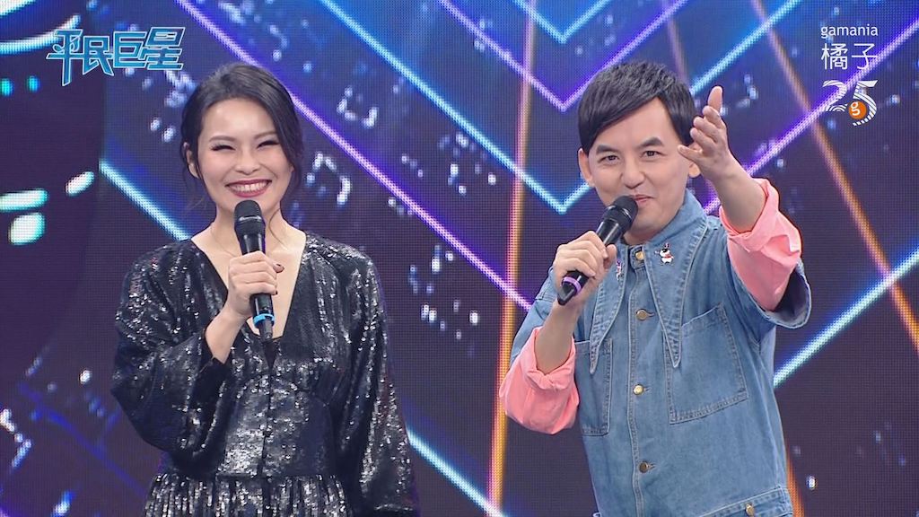 ▲周蕙（左）和黃子佼尋找好聲音。（圖／平民巨星）