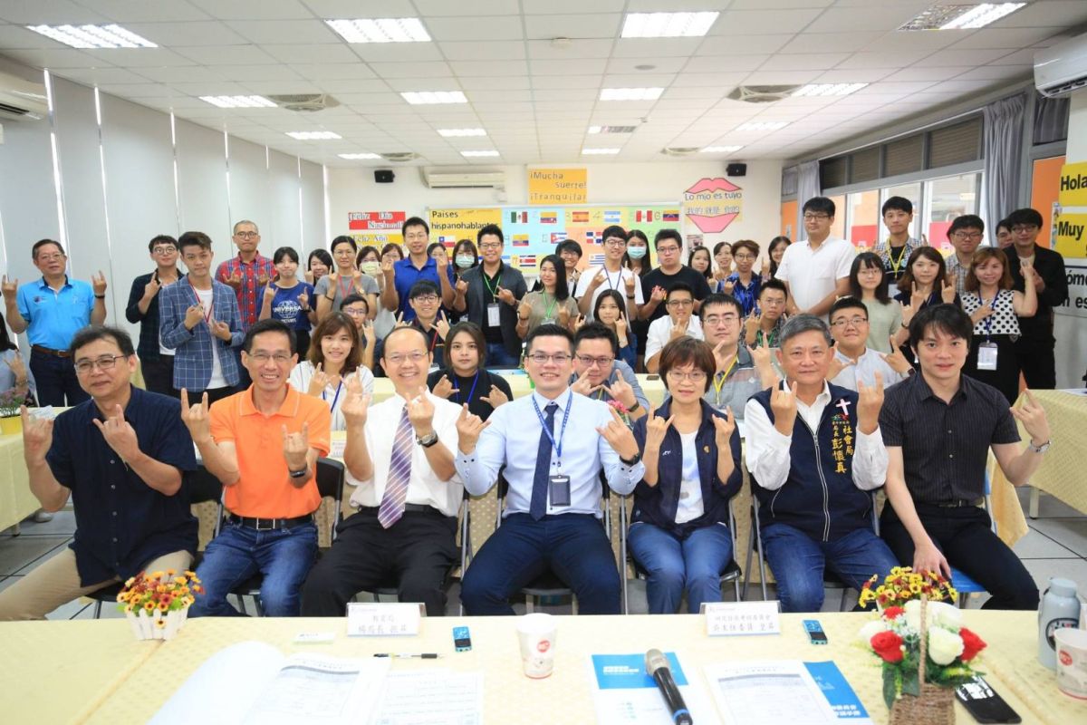 ▲中市府「青年事務諮詢委員會」會議，由100位青年委員組成，擴徵詢青年委員意見。(圖／市政府提供2020.7.18)