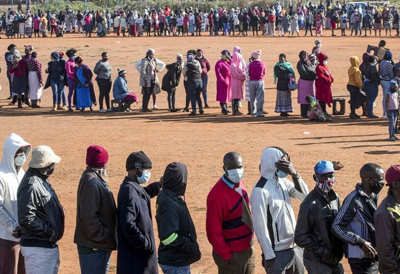 ▲南非感染人數近日不斷增加。（圖／翻攝自人權觀察