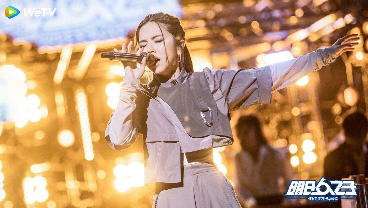 ▲鄧紫棋在節目上狂飆17秒高音。（圖／WeTV提供） 