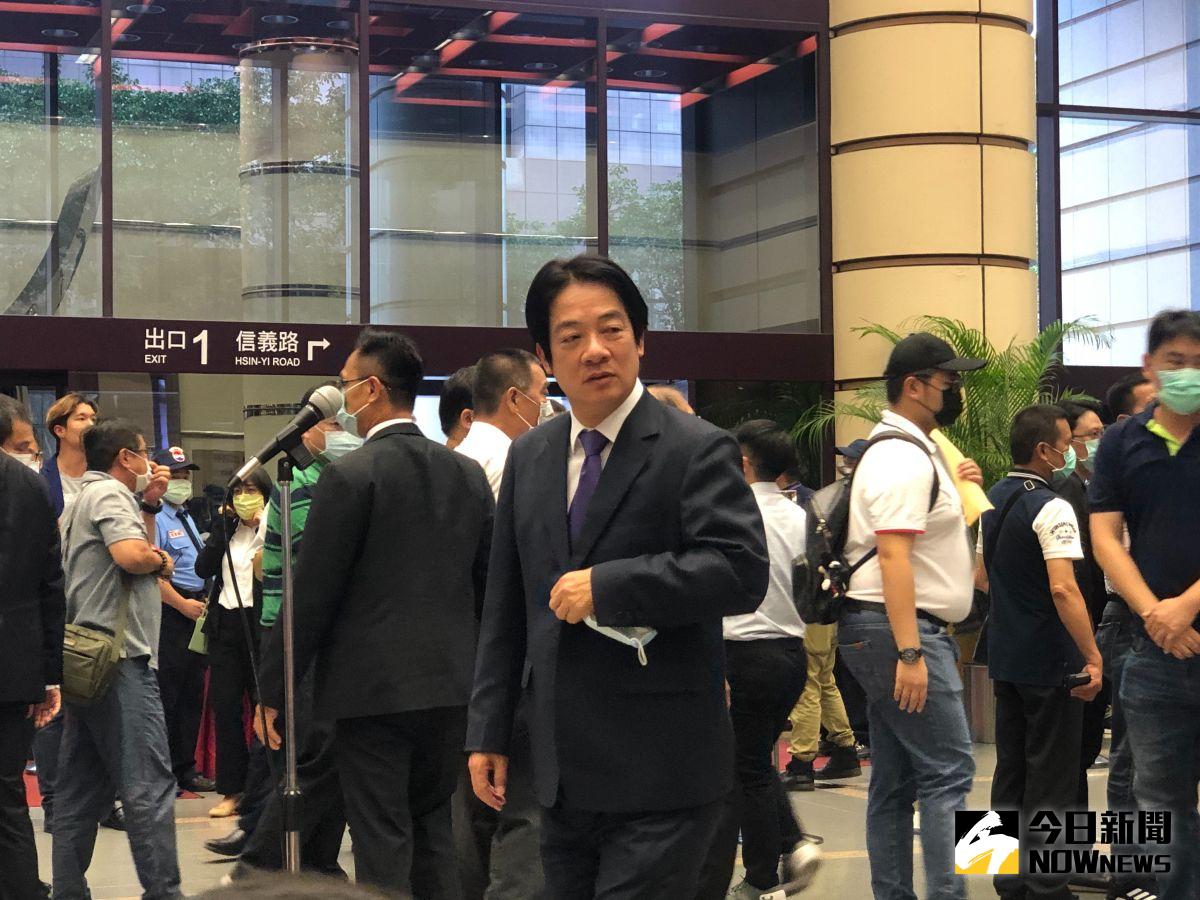 ▲副總統遭傳積極介入民進黨中評執委選舉，遭賴清德否認。（圖／記者劉育辰攝）