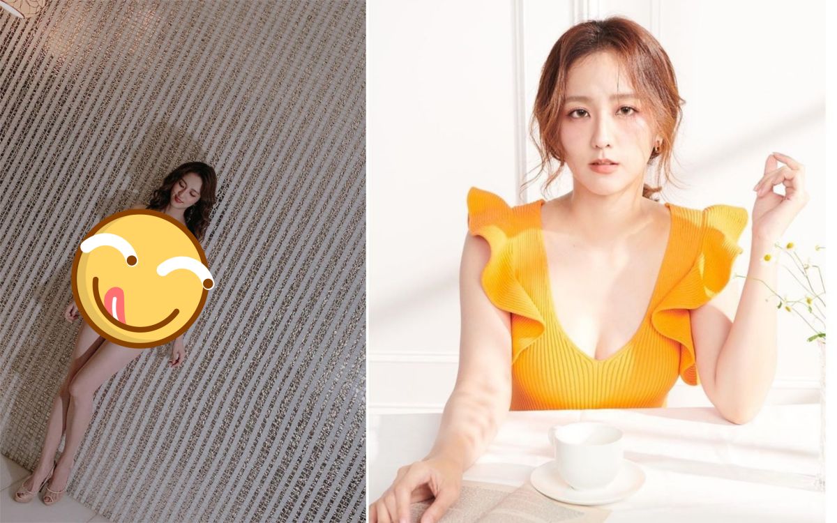 ▲周曉涵曬出內衣照。（圖／周曉涵IG） 