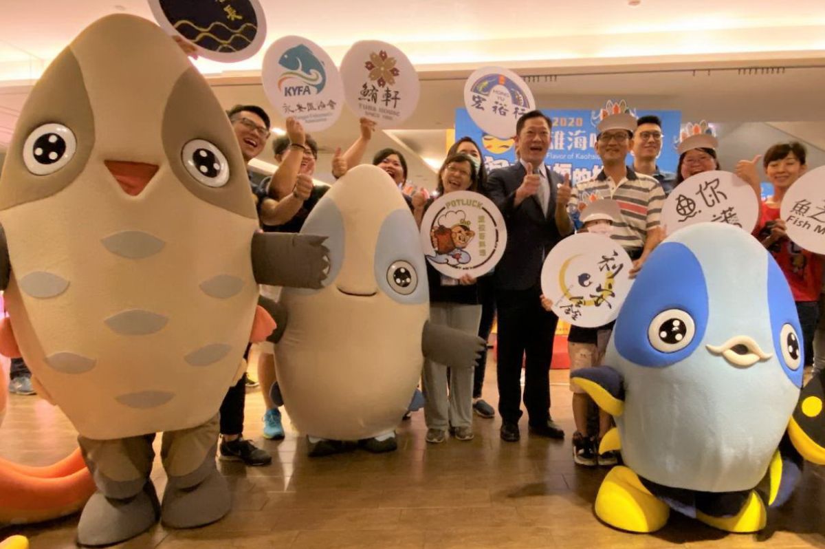 ▲高雄海味前進新北板橋舉辦特賣活動。(圖／高雄市政府海洋局提供)