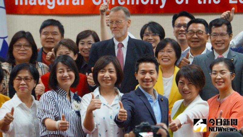 ▲第10屆台美國會議員聯誼會成立大會,邀請AIT台北處長長酈英傑出席。(圖/記者呂炯昌攝.2020.07.20)