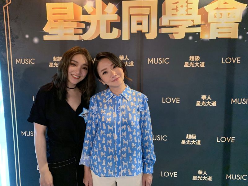 ▲閻奕格參加《超級星光大道》踢館賽戰無不克,被陶晶瑩封為「閻羅王」