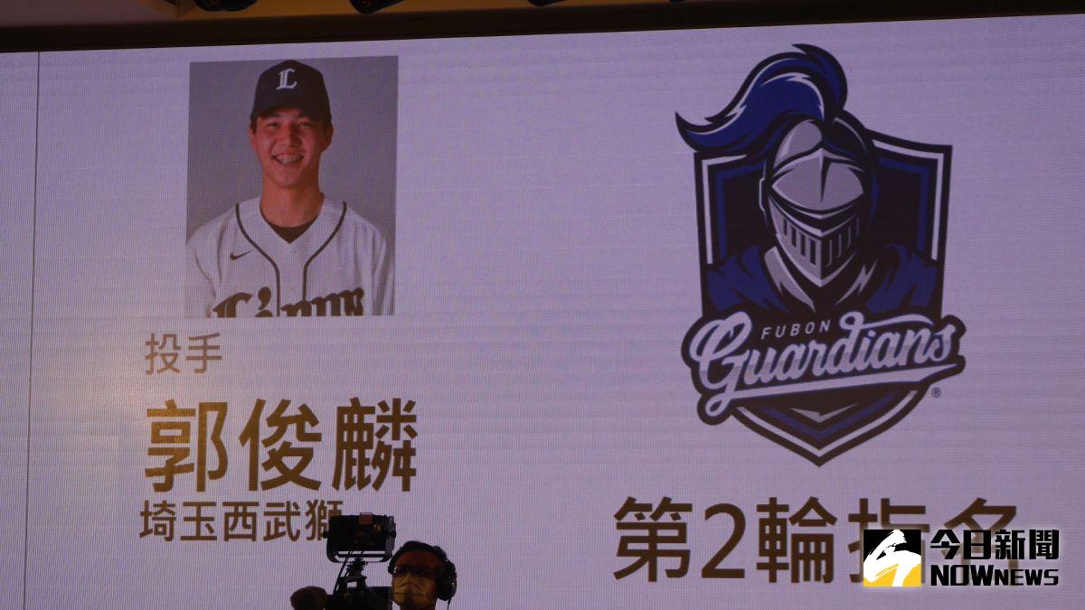 ▲中職選秀郭俊麟。（圖／吳政紘攝）