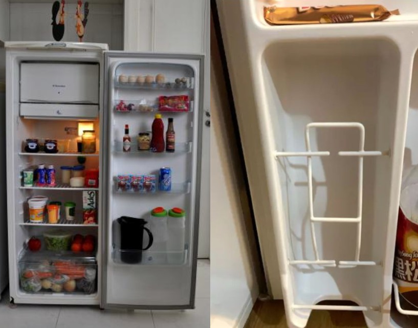 ▲網友討論冰箱裡頭「這格」要幹嘛。（圖／pixnio、翻攝Dcard）