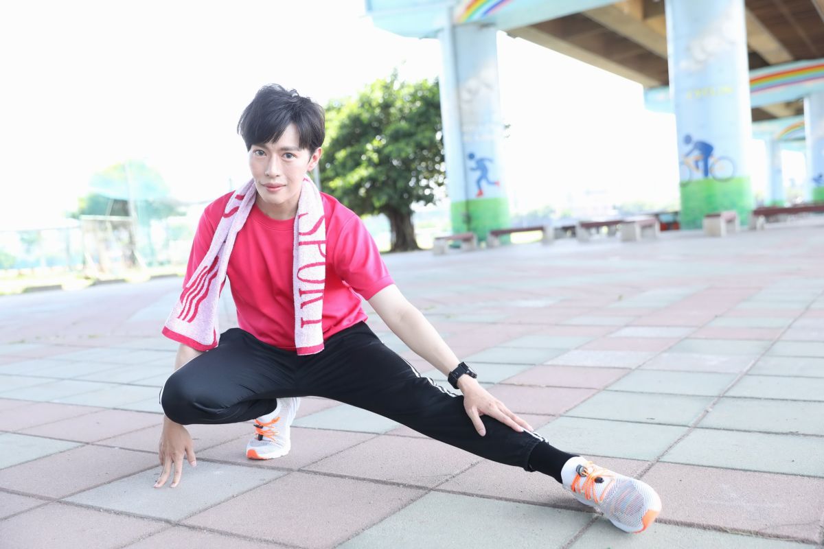 ▲林語菲在跑步時昏倒，幸好有善心人士經過，幫忙送醫。（圖／菲常動人音樂提供）