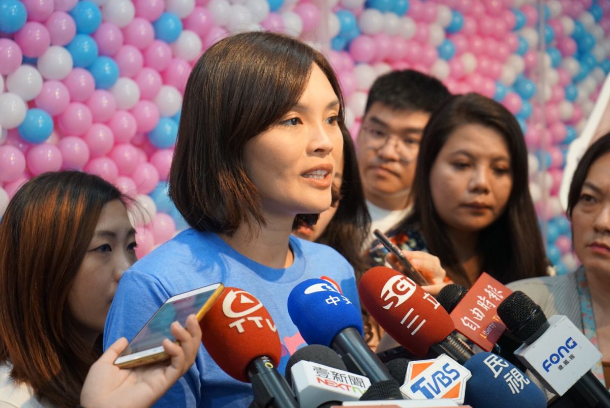 ▲針對韓國瑜幫忙助選的時間，李眉蓁表示，還要再繼續跟他聯繫看看什麼時間方便。（圖／李眉蓁競選辦公室提供）